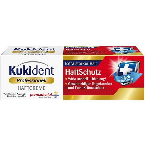 Kukident Zahnpflege-Set Haftcreme, 1-tlg., 40 g, Extra starker Halt