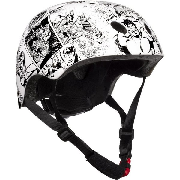 The AVENGERS Kinderfahrradhelm für Fahrräder & Scooter - EN 1078 zertifiziert 52-56