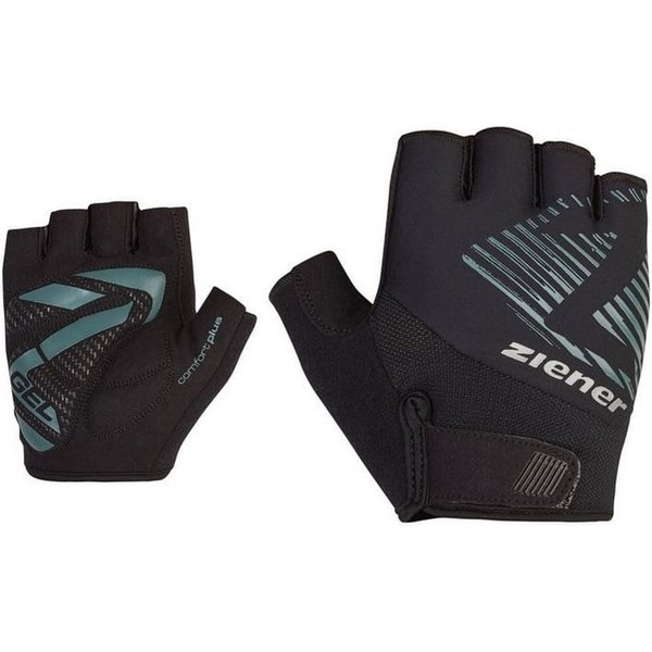 Ziener Fahrradhandschuhe Curdt (Gel Polsterung, Ausziehhilfe) pine/schwarz