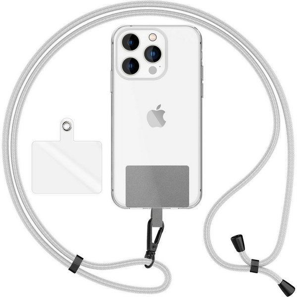 Nalia Handykette Universal Smartphone, Fashion Lanyard 160cm Verstellbar / Band für Handyhülle zum Umhängen