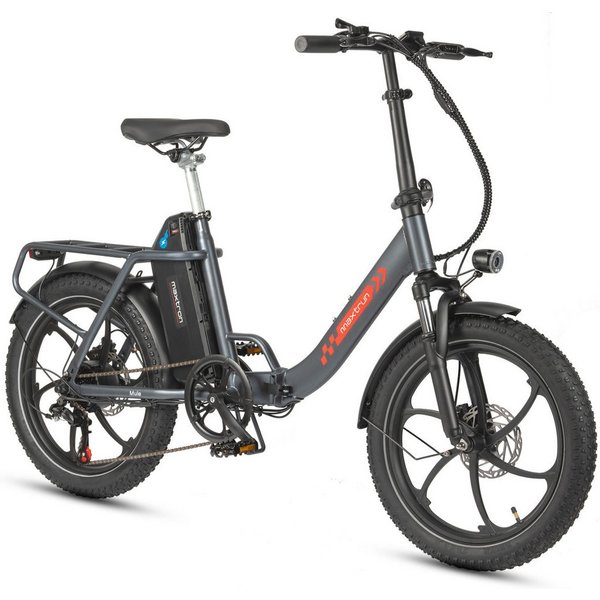 Vankel E-Bike Cityrad M1 Faltbares Damen u. Herren E-Fahrrad 960WH Pedelec,20AH 120 km, Kettenschaltung, Heckmotor, 960 Wh, Cityrad 7 Gang Shimano,Scheibenbrems