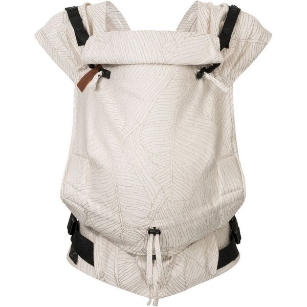 Hoppediz Babytrage Primeo, ab Geburt (2,5 kg) Bauchtrage & Rückentrage aus 100 % Bio-Baumwolle