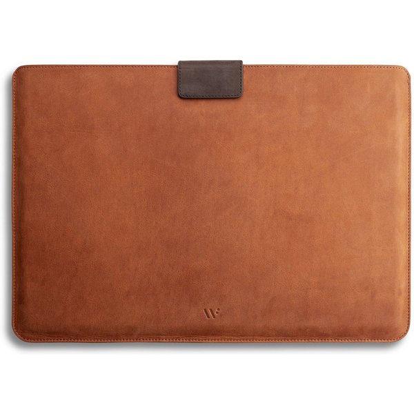 wiiuka Laptop-Hülle sliiv SNAP MORE MacBook Air 13“ Tasche Leder, Ledertasche Handgefertigt - Echt Leder, Premium Qualität