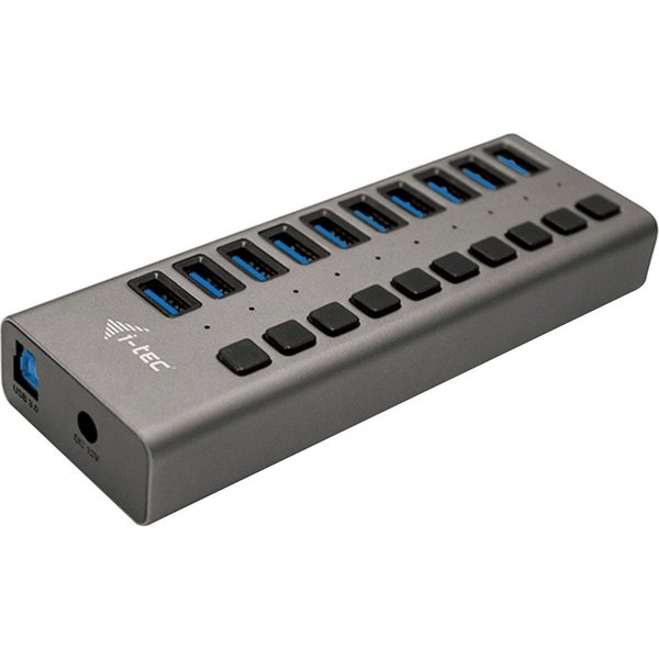 I-TEC USB 3.0 Charging HUB 10 port + Power Adapter 48 W USB-Ladegerät