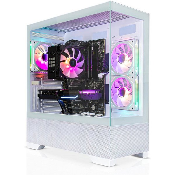 SYSTEMTREFF AMD Ryzen 5 5600 mit AMD Radeon RX 9060 XT 16GB Gaming-PC (AMD 5600 5600, Radeon RX 9060 XT, 32 GB RAM, 1000 GB SSD, Luftkühlung)
