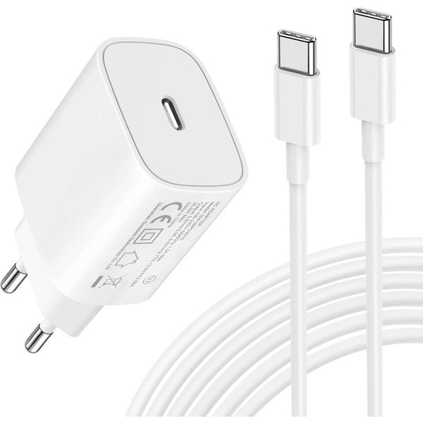 neue dawn 25W USB C Schnellladegerät für Samsung Galaxy S25 S24 S23 S22 S21 S20 USB-Ladegerät (1-tlg., für Samsung A17 A16 A80 A70 A56 A55 A54 A53 A52s A35 A34 