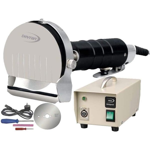 Ceylan Dönergrill Ceylan Devran NG3 Dönerschneider Dönermesser Kreismesser Gyros Döner, 100 W, Drehzahl: 5.000 U/min, Tagesleistung: 90 kg