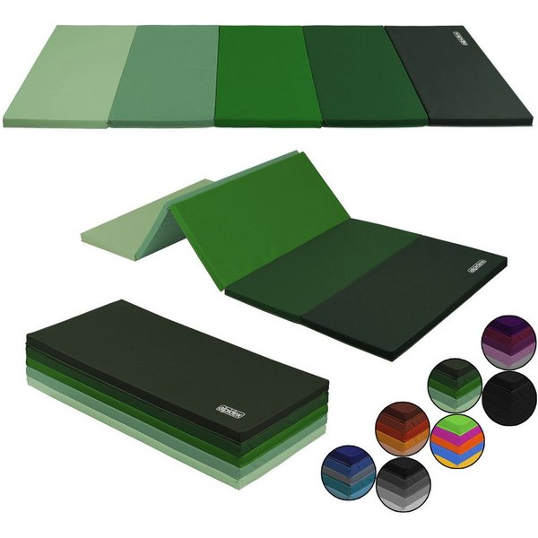 ALPIDEX Turnmatte ALPIDEX klappbare Turnmatte 185 x 78 x 3,2 cm RG 18