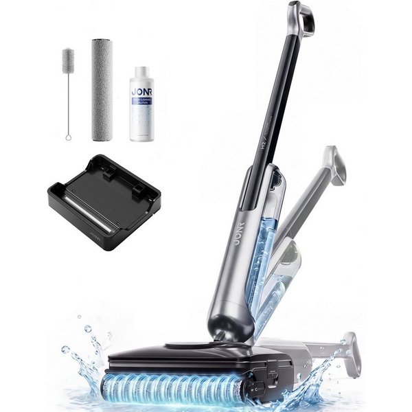 JONR Nass-Trocken-Akkusauger H2 PRO/H2,20000 Pa,Innovatives Geruchsfreies Design, 1500ml Wassertank, Unten Integrierter Schmutzwassertank, Saugwischer Smart 3 i