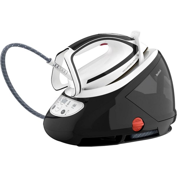 Tefal Dampfbügelstation Pro Express Ultimate, starker 8-Bar-Druck, 1,9 L Wassertank, 1900 ml Wassertank, Dampfstoß: 520 g/Min., Dauerdampfmenge: 120 g/Min., GV9