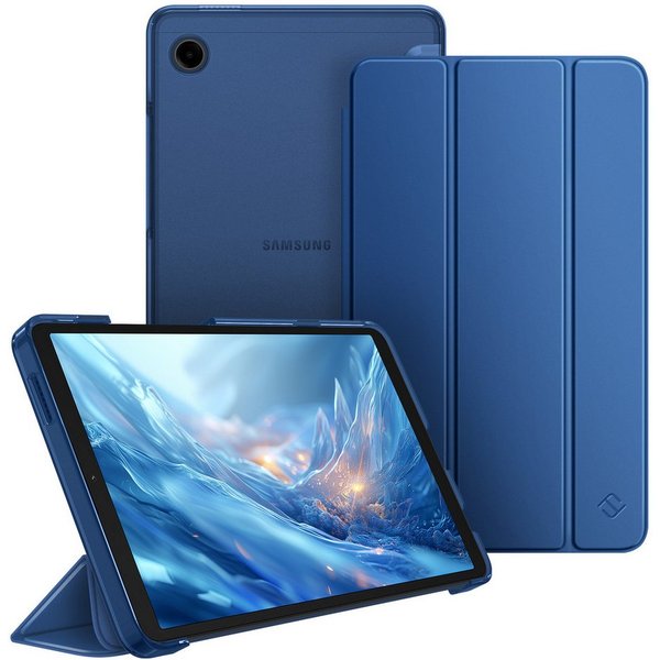 Fintie Tablet-Hülle für Samsung Galaxy Tab A11 8,7" 2025/ Tab A9 8.7 Zoll Tablet, Ultra Dünn Schutzhülle mit Transparenter Rückseite
