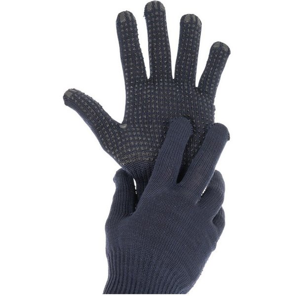 Franz Mensch Arbeitshandschuhe Hygostar Pearl Light (Packung, mit Strickbund) PVC-Noppen auf der Innenhand