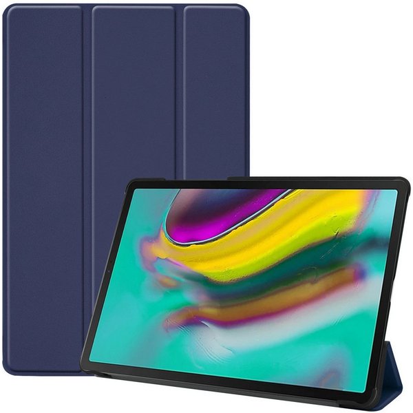 imoshion Tablet-Mappe imoshion Trifold Klapphülle Samsung Galaxy Tab S5e - Dunkelblau