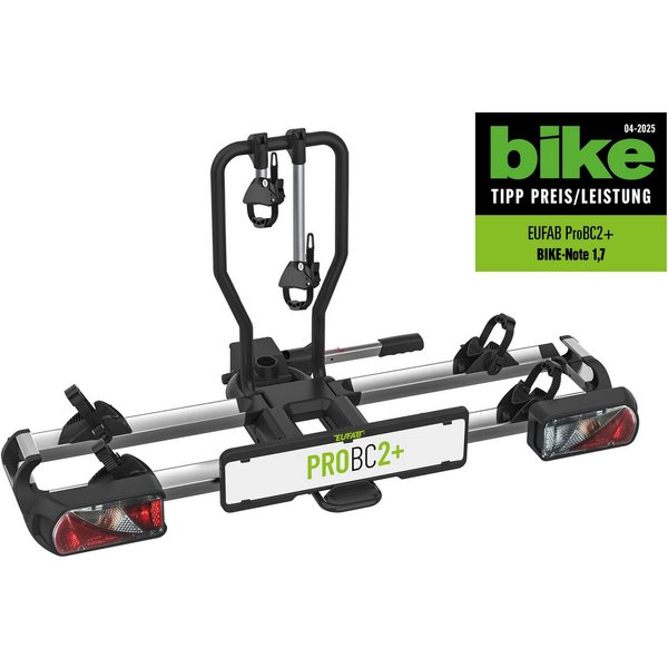 EUFAB Kupplungsfahrradträger EUFAB 11601 Fahrradträger ProBC2+, für max. 2 Räder