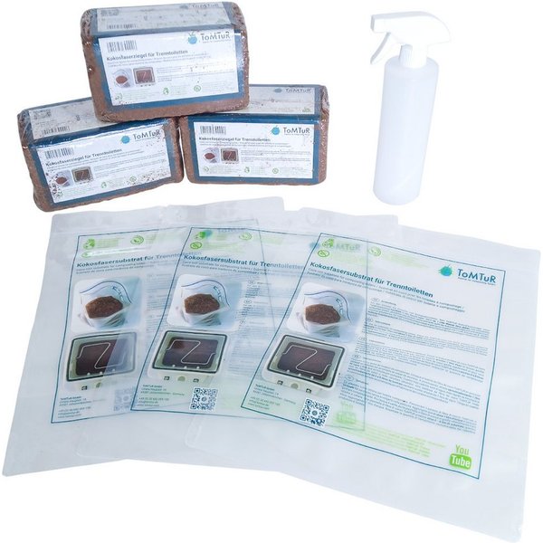 ToMTuR Campingtoilette #1 ToMTuR Starterkit für Trenntoiletten
