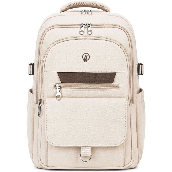 HELLSER Laptoprucksack Unisex Cityrucksack Laptop 15,6 Zoll – 25L Kompakt & Modern 43x28x18cm, für Schule, Uni, Alltag & als Handgepäck – versteckte Tasche hint