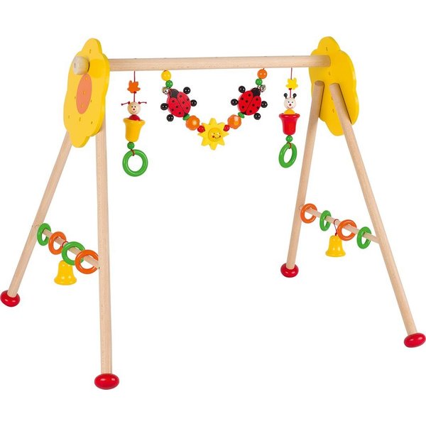 HEIMESS Lauflernhilfe Baby-Fit Blume und Insekten, Greif- und Spieltrainer, Made in Germany