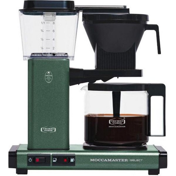 Moccamaster Mokkamaschine, Kaffeemaschine KBG, 1,2 l, BPA frei, grün