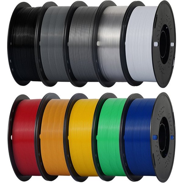 Insma 3D-Drucker PETG Filament 1,75mm, 10kg Spulen, Hohe Maßgenauigkeit & Zähigkeit 3D-Druckmaterialien