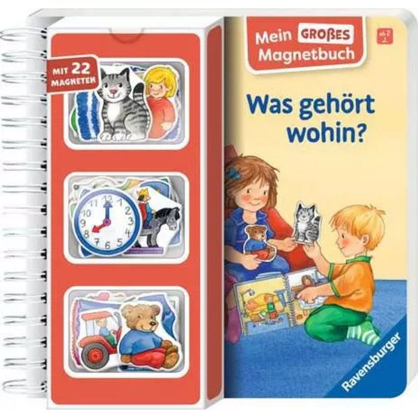 Mein großes Magnetbuch - Was gehört wohin? / Irmgard Eberhard