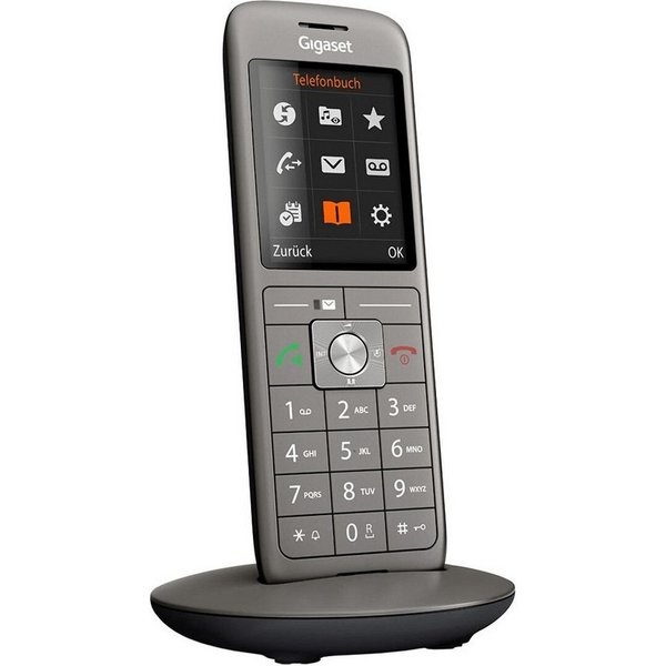 Gigaset CL660HX Festnetztelefon (Mobilteile: 1, Baby-Phone, Anruflisten mit Rufnummer, Freisprechen)