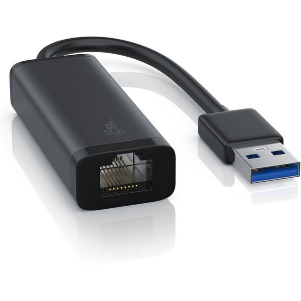 CSL USB 3.0 auf RJ45 Gigabit Netzwerkadapter Netzwerk-Adapter USB Typ A zu RJ-45 (Ethernet), USB 3.0 auf RJ45 Gigabit Netzwerkadapter, externe Netzwerkkarte