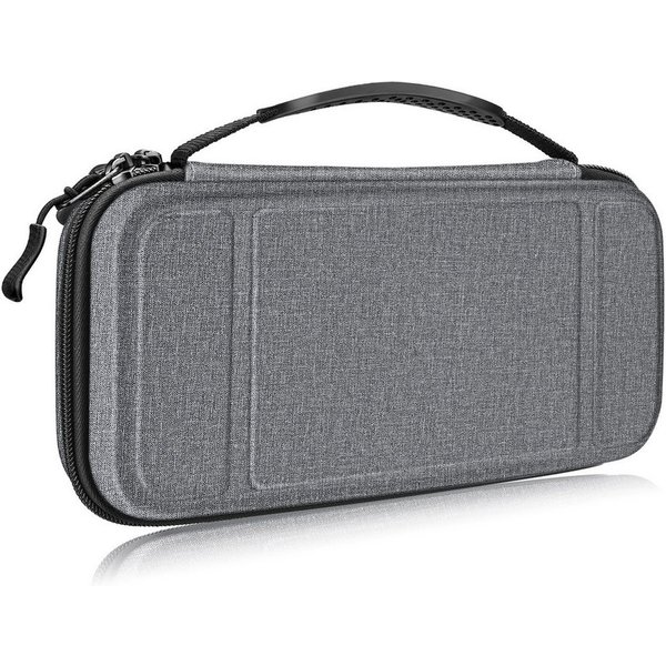 Fintie Nintendo-Schutzhülle Tragetasche Kompatibel mit Nintendo Switch/Switch OLED Modell, mit 10 Spielkartenhaltern, Stoßfeste Reisetasche für Konsole & Zubehö