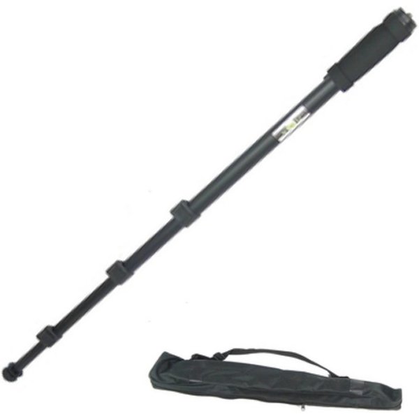 Dynasun Stativ WT1003 Einbeinstativ (höhenverstellbar 170,8 cm rutschfestem Gummifuß, gepolstertem Griff)