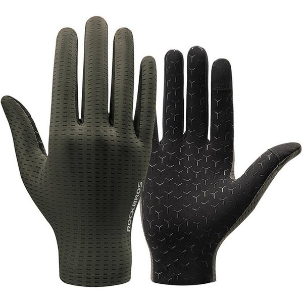 ROCKBROS Fahrradhandschuhe Rockbros Atmungsaktive Vollfinger-Fahrradhandschuhe