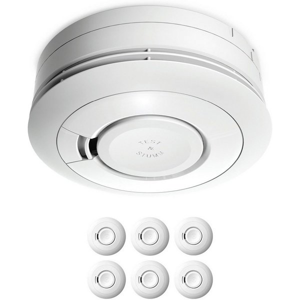 Ei Electronics 6x Ei Electronics Ei650 Rauchwarnmelder Rauchmelder 10 Jahres Batterie Rauchmelder