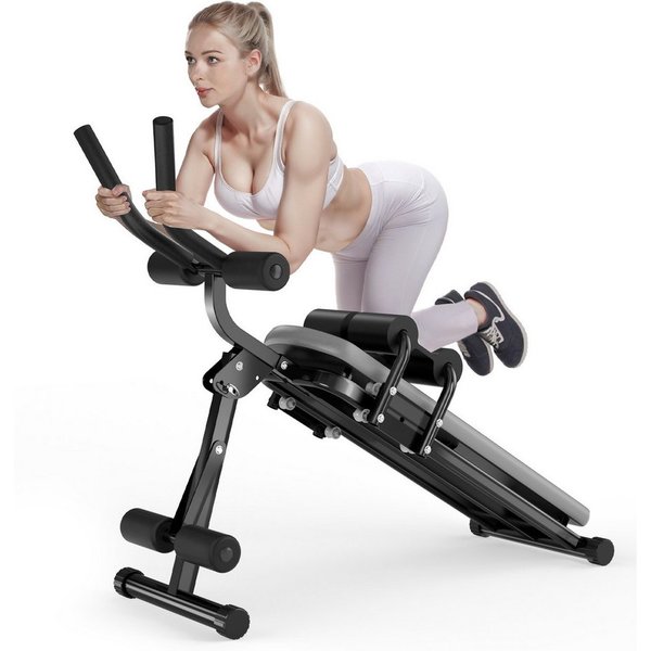 Gywowken Bauchmuskelmaschine Bauchmuskeltrainer Bauchtrainer Faltbar