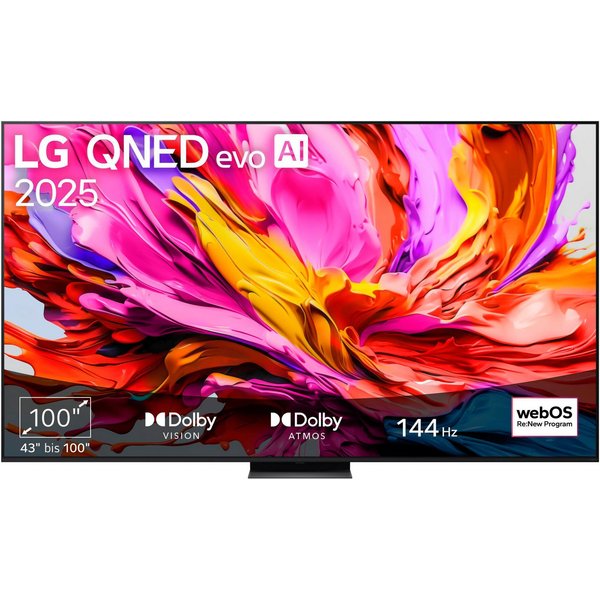 LG 100QNED86A6 QNED-Fernseher (253 cm/100 Zoll, 4K Ultra HD, Smart-TV)
