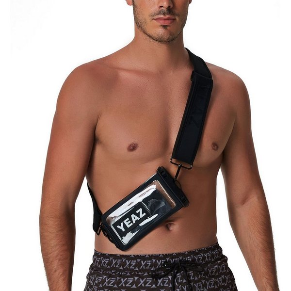 YEAZ Case zum Umhängen OCEAN SHOT Neopren-Gurt mit Handytasche, Neopren-Gurt mit Handytasche