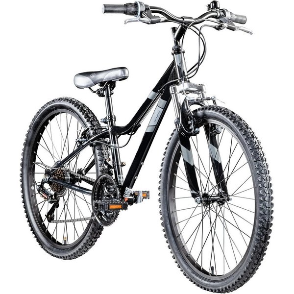 Galano Mountainbike GA20, 21 Gang Saiguan, Kettenschaltung, Jugendfahrrad 24 Zoll Mountainbike 130-145cm 21 Gänge Kinder
