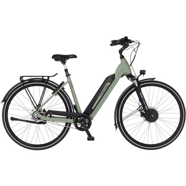 FISCHER Fahrrad E-Bike Cityrad CITA 2403 459 ACTIVE, 7 Gang Shimano NEXUS Schaltwerk, Frontmotor, 459 Wh, (mit Akku-Ladegerät, mit Werkzeug), Pedelec, Elektrofa