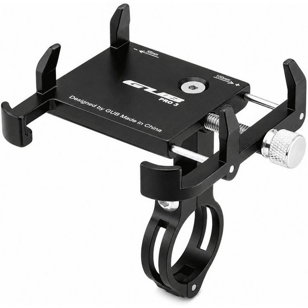MidGard Smartphone-Halterung PRO3 Fahrrad Handy-Halterung Aluminium Motorrad e-Bike Universal, (für 4,7-7,2 Zoll Smartphone, Navi)