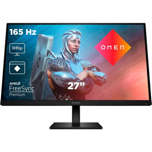 HP OMEN 27 G2 (HSD-0155-A) Gaming-Monitor (69 cm/27 ", 1920 x 1080 px, Full HD, 1 ms Reaktionszeit, 165 Hz, IPS)