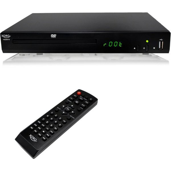 Xoro HSD 8470 HDMI MPEG4 DVD-Player USB Mediaplayer 1080p Upscaling DVD-Player (Full HD (1080p), 0, USB‑Wiedergabe, koaxialer Digitalausgang, HDMI mit Upscaling