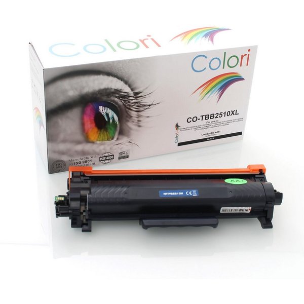 Colori Tonerkartusche, (Toner für Brother TN2510XL HL-L2400DWE HL-L2445DW HL-L2447DW, Brother DCP-L2620DW DCP-L2627DW DCP-L2627DWE DCP-L2660DW DCP-L2665DW H), L