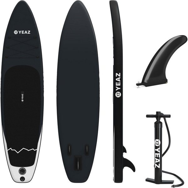 YEAZ Inflatable SUP-Board NALU - EXOTRACE - SUP Board, Inflatable SUP Board, (Set), inkl. Zubehör wie Finne und Handpumpe