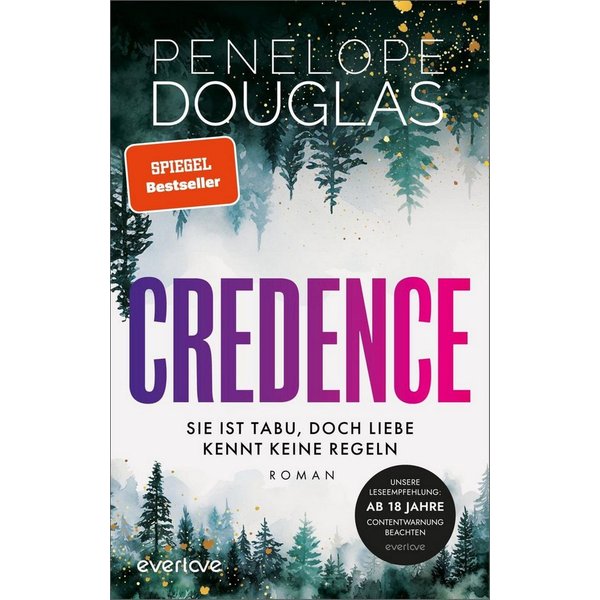 Credence – Sie ist tabu, doch Liebe kennt keine Regeln Roman, Sinnlic / Penelope Douglas, SPIEGEL-Bestseller