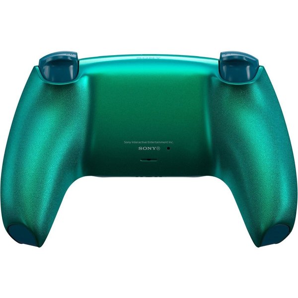 Playstation PS5 DualSense Wireless Chroma Teal + SA DualSense Wireless-Controller (inkl. 2x Stickabdeckung/Schutz (Farbe zufällig)