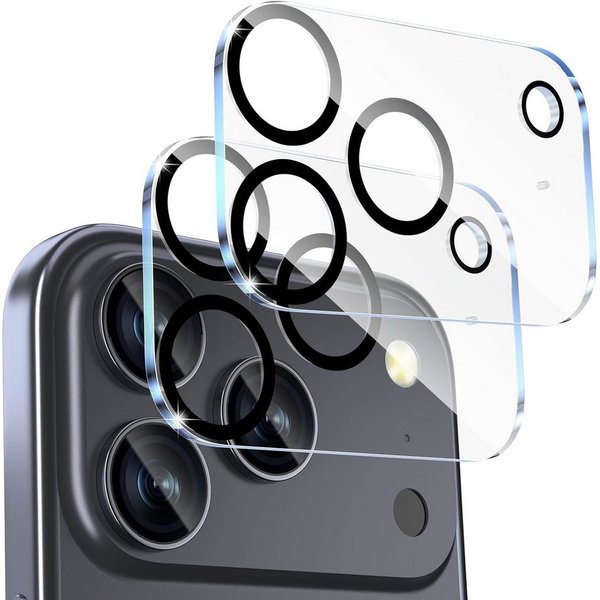 AVANA Kameraschutzglas für iPhone 18 Pro / 18 Pro Max Kamera Panzerglas Schutzfolie für iPhone 18 Pro Max, 2 Stück, Anti-Kratzer, glasklarer Kameraschutz