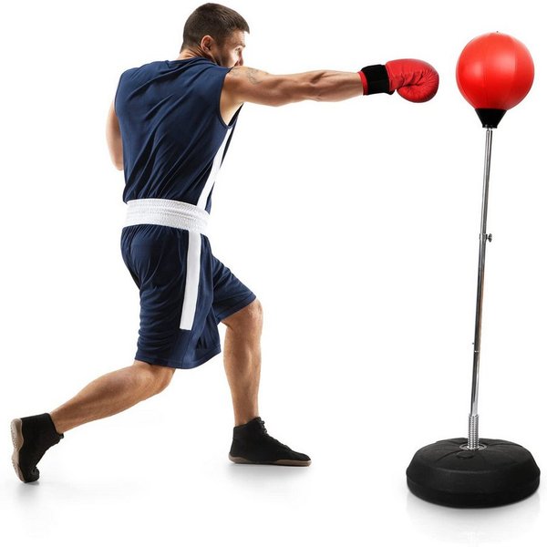 Dripex Punchingball Speedball Höhenverstellbarer Boxsack Trainingsball