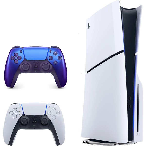 Playstation Playstation 5 Slim 1TB mit Blu-ray Laufwerk + 2 Controller Wunschfarbe