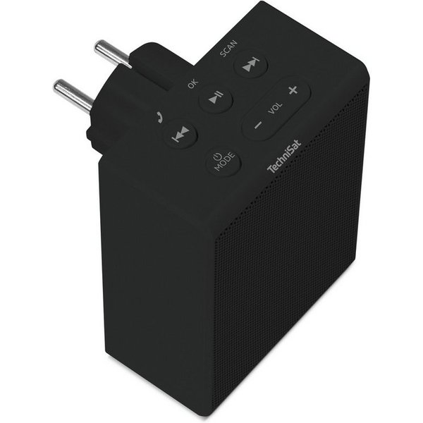 TechniSat VIOLA Steckdosenradio Steckdosen-Radio (FM-Tuner mit RDS, 1.5 W, Steckdosenbetrieb, Bluetooth 5.3, Freisprechfunktion)