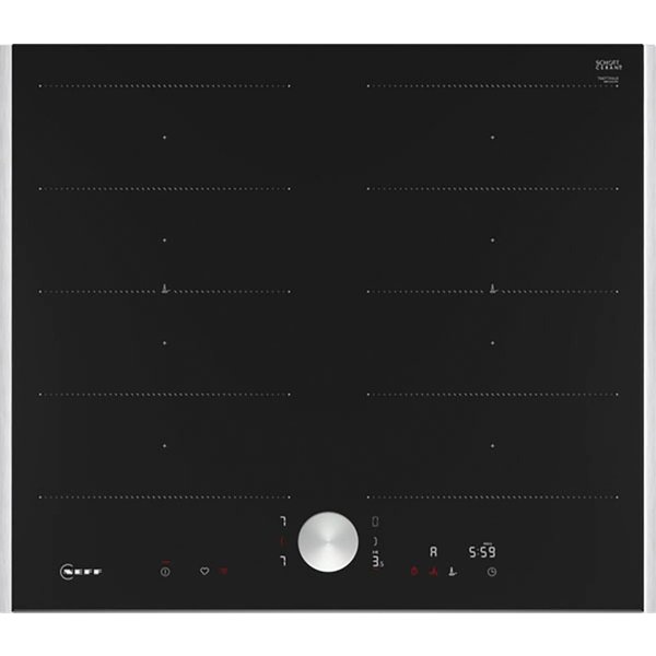 NEFF Flex-Induktions-Kochfeld N 90 T66TTX4L0, Flexible Kochzonen & Bratsensor für perfektes Kochen ohne Anbrennen