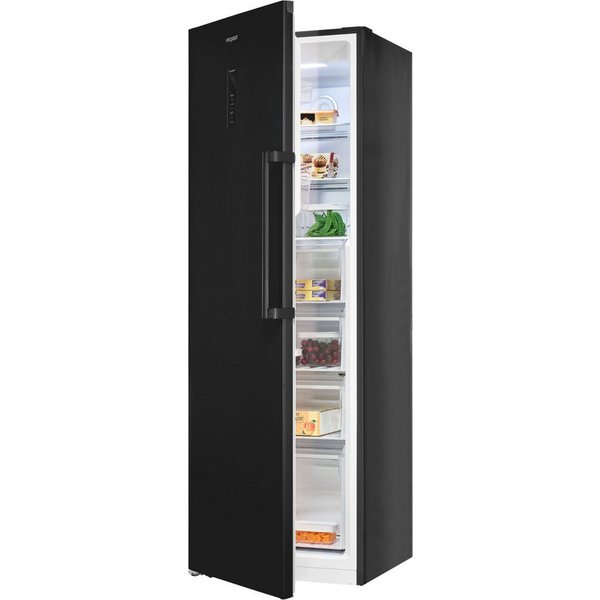 exquisit Gefrierschrank NoFrost GS295-NF-H-040C inoxlook-az, 185 cm hoch, 60 cm breit, Viel Platz, starke Gefrierleistung & No Frost für eisfreies Gefrieren