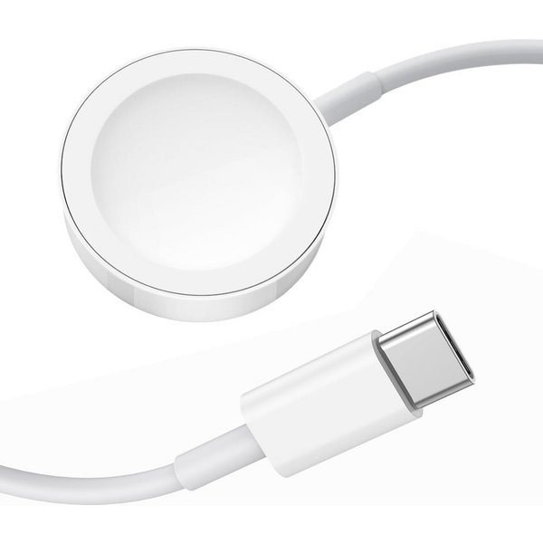 Widmann-Shop Ladestation für Apple Watch Ladekabel Ladegerät Magnetisch auf USB‑C Schnelllade-Gerät (Ladegerät für Apple Watch)