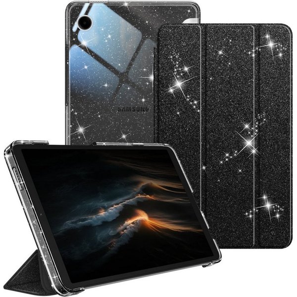 Fintie Tablet-Hülle für Samsung Galaxy Tab A11 8,7" 2025/ Tab A9 8.7 Zoll Tablet, Ultra Dünn Schutzhülle mit Transparenter Rückseite